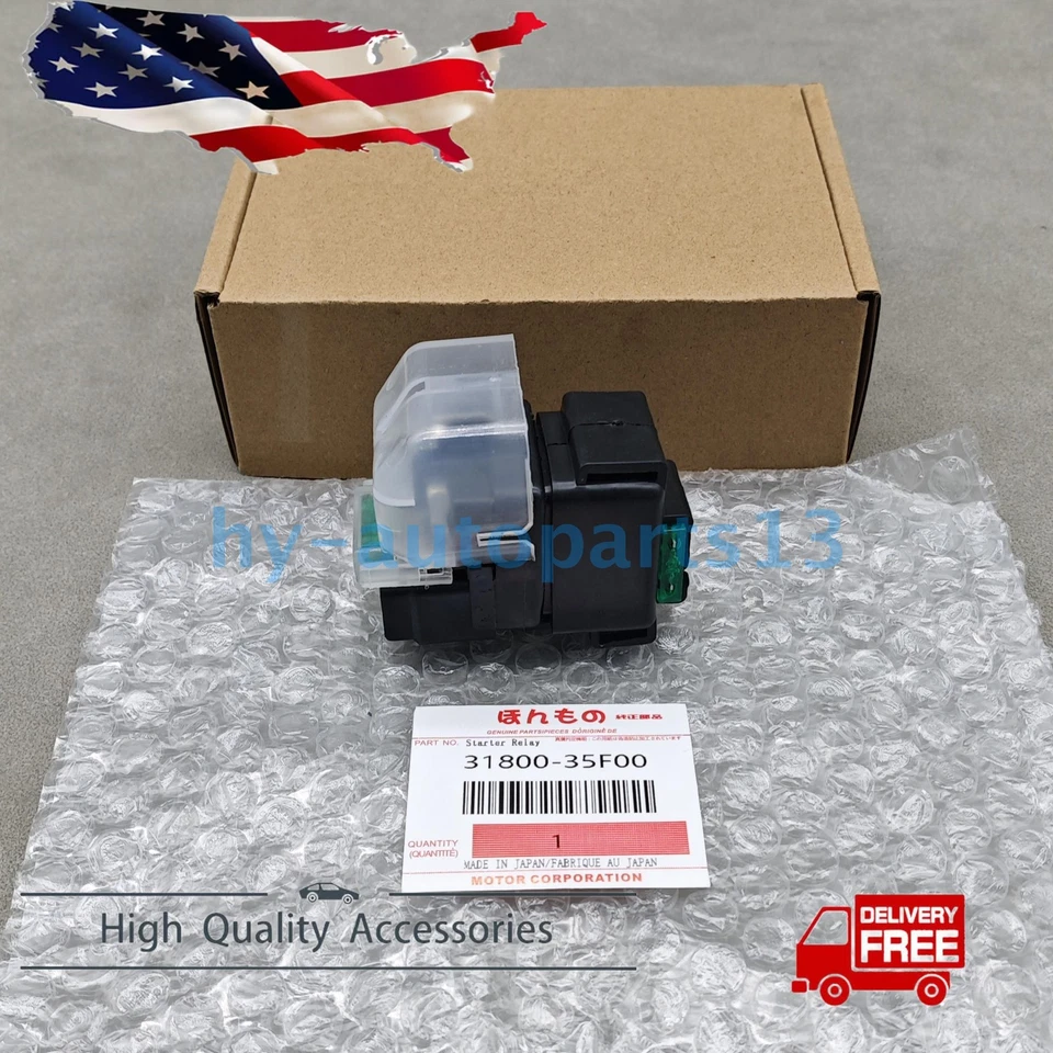 New New Starter Solenoid Relay 31800-35F00 For Suzuki GSXR1000 GSXR750 GSXR600 Foto 2 de 4