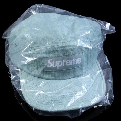 Supreme Denim Camp Cap Mint New Snapback Hat