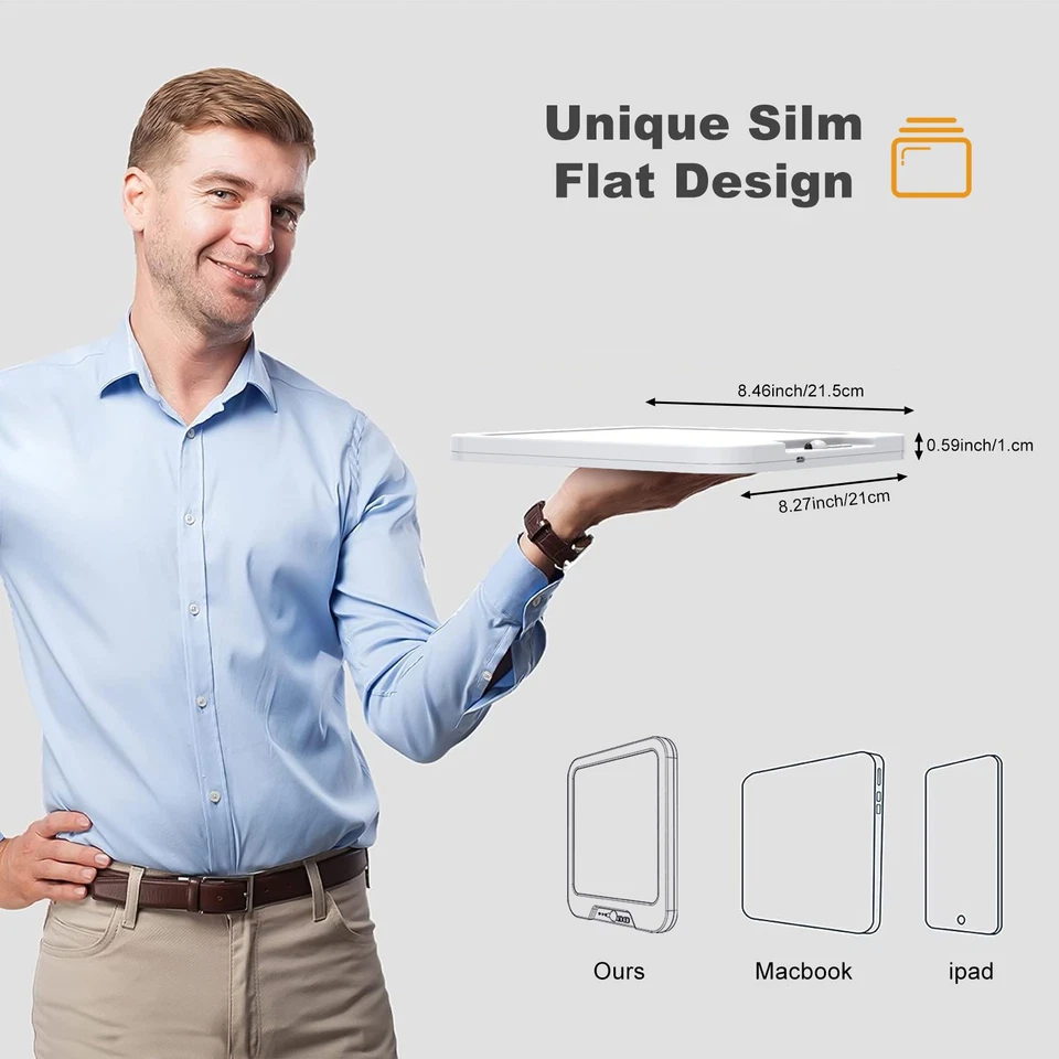 Luz de techo LED con sensor de movimiento recargable con 3 colores y mando a distancia Foto 2 de 4