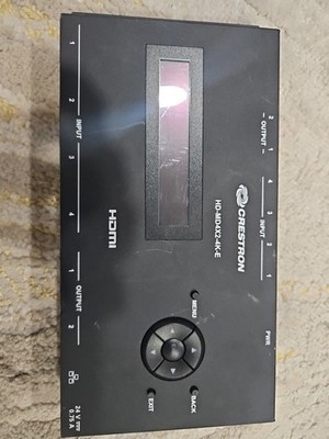 Crestron HD-MD4X2-4K-E 4x2 4K HDMI Switcher