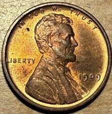 1909 P Lincoln Wheat Penny BU RB Beauty T131