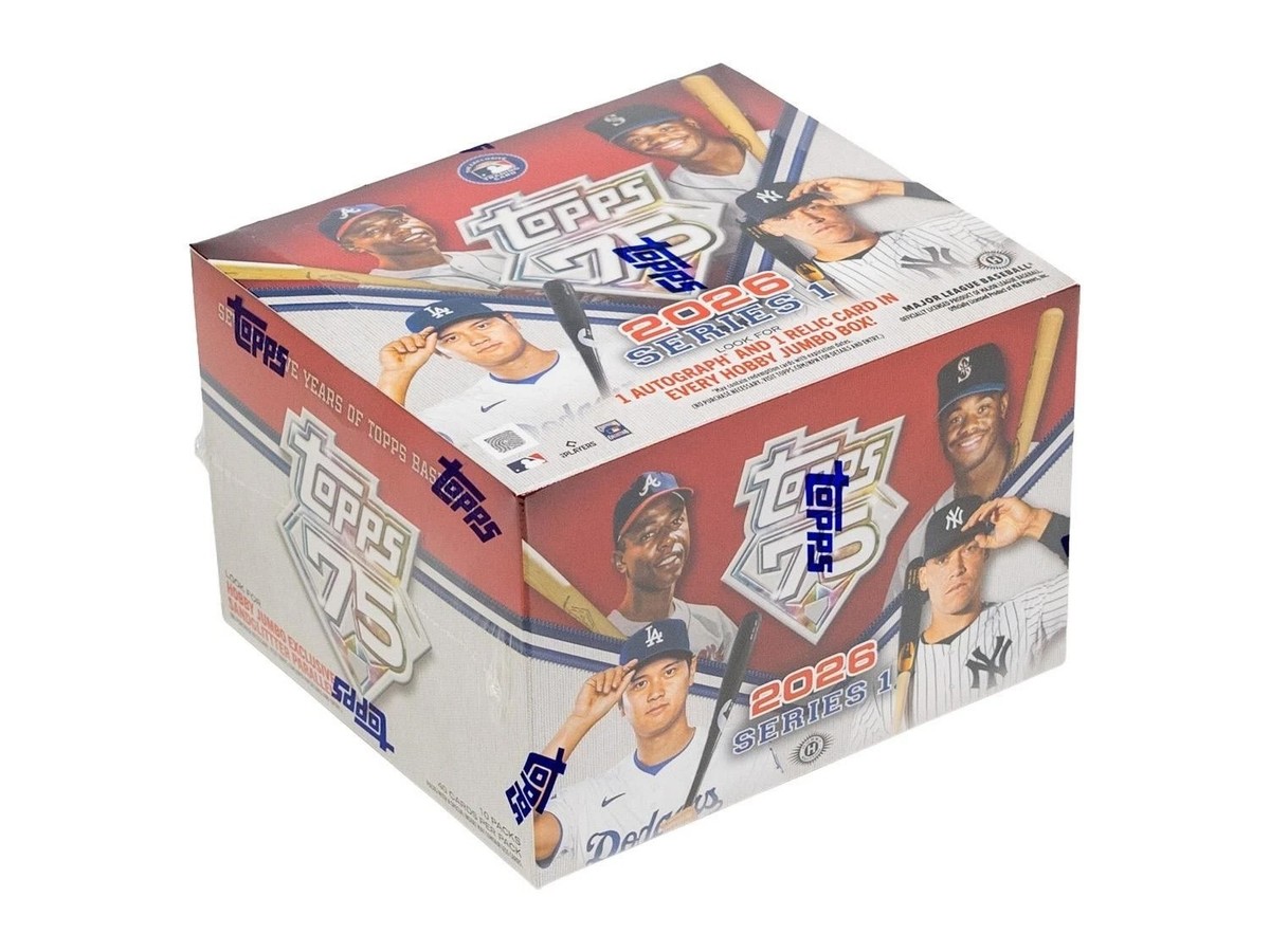 2026 Topps Series 1 Baseball Jumbo Hobby Box | eBay