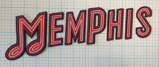 2017 MEMPHIS REDBIRDS PCL MINOR LEAGUE BASEBALL JERSEY PATCH - 7 LETTERS SET