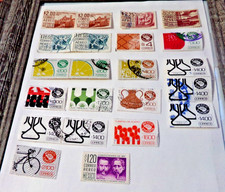 MEXICO, 1953-1980 s - Lot of (22) SED STAMPS, Incl: PAIRS
