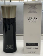 Armani Code by Giorgio Armani EDP Pour Homme Spray Men 2.0oz TST