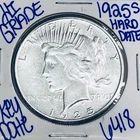 1925 S SILVER PEACE DOLLAR AUTHENTIC HI GRADE U.S. MINT COIN RARE KEY DATE 6418