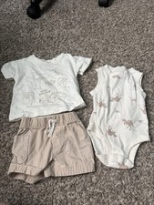 Carters Short Sleeve and Shorts Set 6months