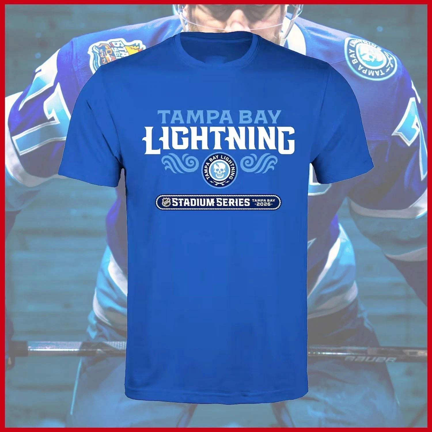 Tampa Bay Lightning 2026 Stadium Series Logo T-shirt