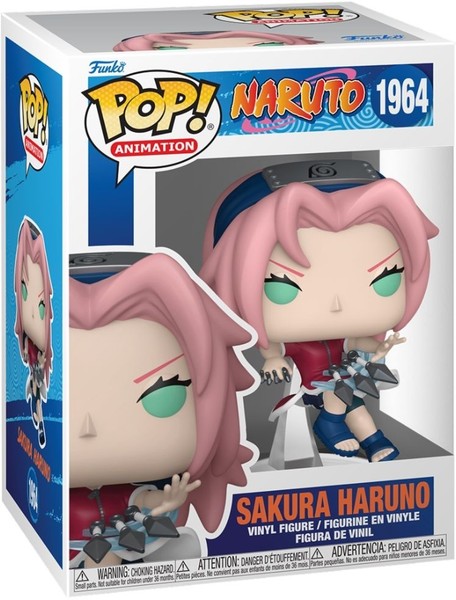 Gadget - Naruto: Funko Pop! Animation - Sakura Haruno (Vinyl Figure 1964) -D- Fu-image