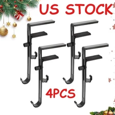 4Pcs Garland Hooks Wreath Hook Garland Hangers Multipurpose Metal for Wall NEW