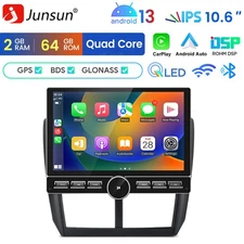 Android 14 10.6" For Subaru Forester Impreza 2007-2013 CarPlay Car Stereo Radio