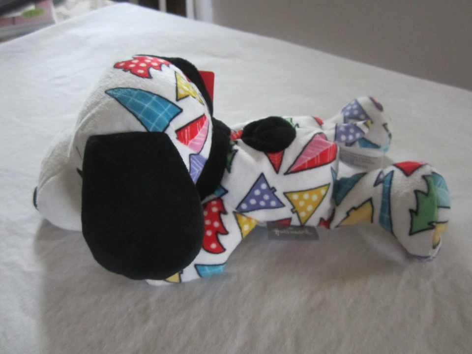 Hallmark Peanuts Snoopy ÁRBOLES DE NAVIDAD Bolsa de Frijoles Peluche 10" Perro NUEVO NUEVO CON ETIQUETAS Foto 3 de 4