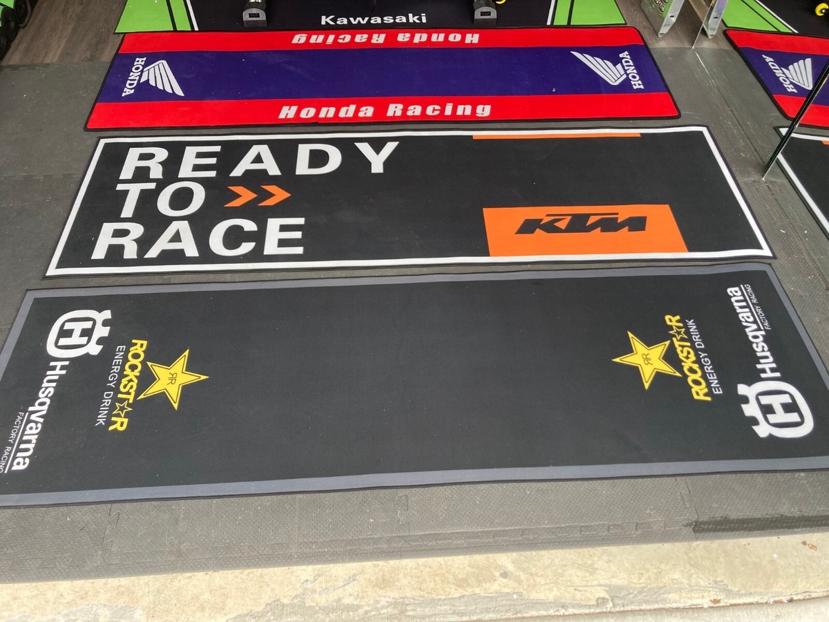 Husqvarna Mat - Garage Display Pit Mat -FREE SHIPPING U.S. | eBay