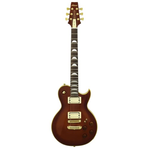 Aria Pro II / PE-F80LTD SBR (Stained Brown) Electric Guitar - Picture 2 of 14