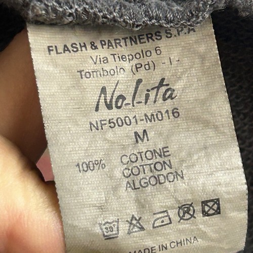 NOLITA No-l-ita size Medium Sweater Full Zip Jacket Fringe Y2K Punk Western - Picture 9 of 10