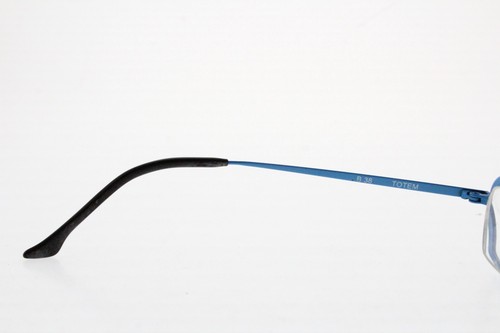 ANNE et VALENTIN Totem B38 Black Blue Titanium Frames Japan 38/23-140 mm - Picture 6 of 9