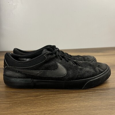 Nike Koston Hypervulc SB Men's Size 12 Triple Black Skate Shoes 844447-003