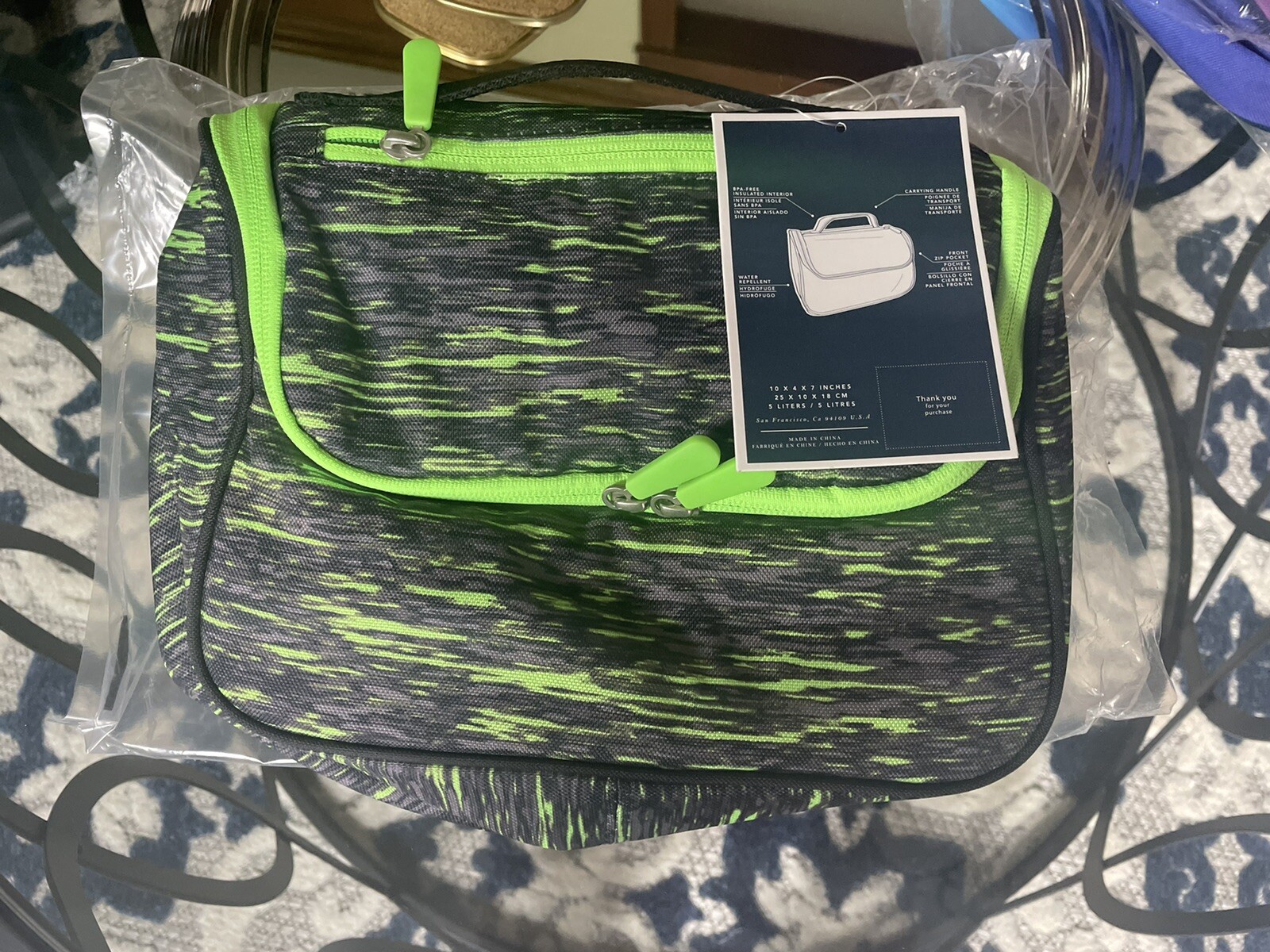 PONY Borsa pranzo scuola ceramica fienile ragazzo attrezzatura disney viaggio vacanza spazio regalo.