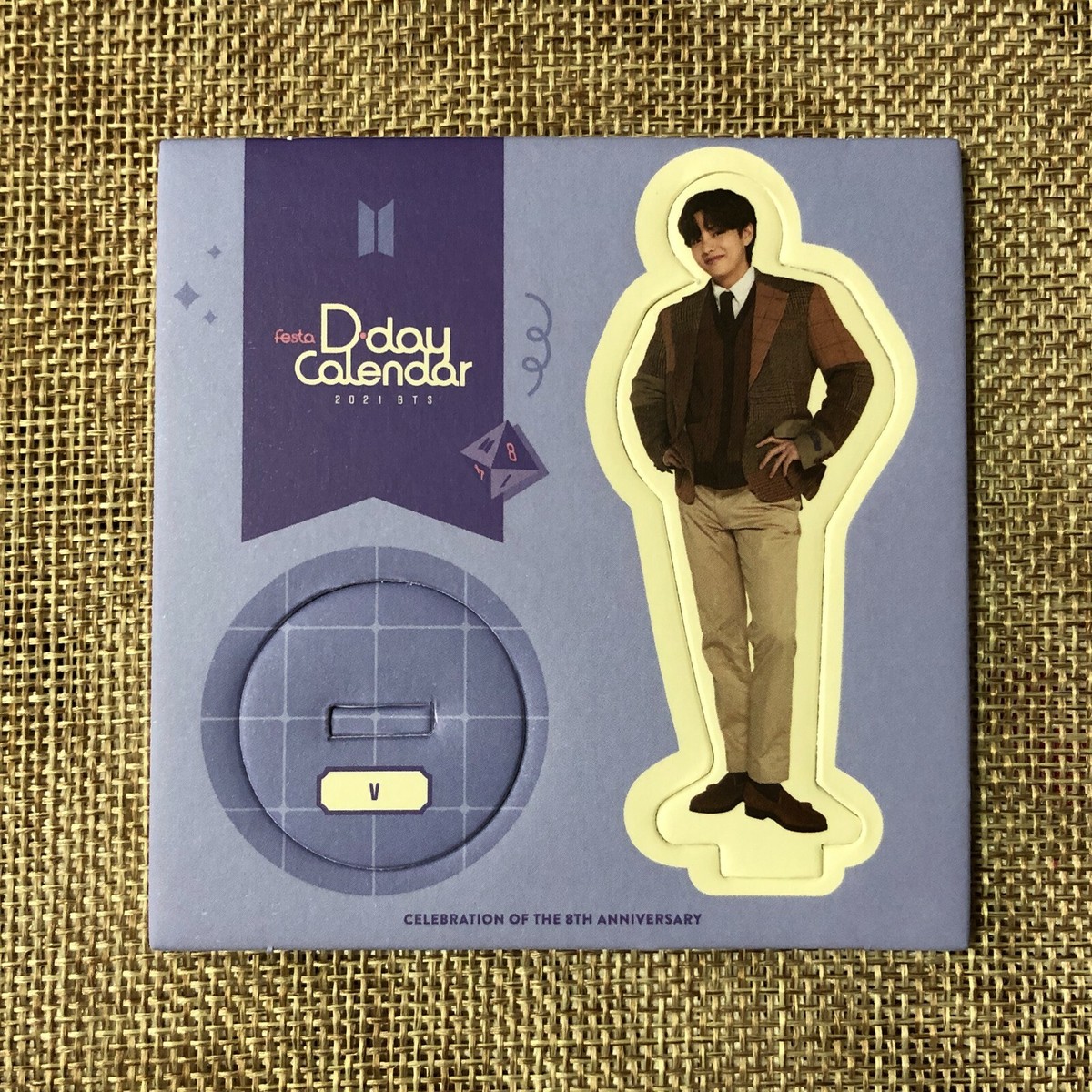 BTS テテ TAEHYUNG カレンダー BTS V TAEHYUNG [ FESTA D-Day Calendar 2021 ] Official