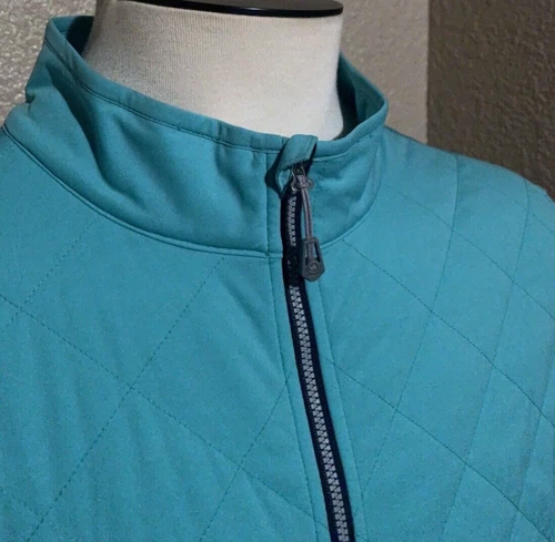 NEW Peter Millar Crown Sport Men's 2XL Lily Pad Fuse Elite Hybrid Golf Vest XXL image 5