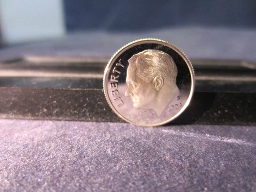 2004-S SILVER Roosevelt Dime Deep Cameo Mirror Proof - Upper Grading Ranges
