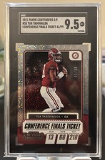 2021 Panini Contenders Draft Picks Tua Tagovailoa Conference Finals Ticket 71/99