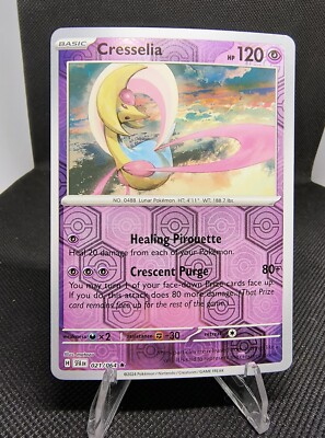 Cresselia - 021/064 - NM - Rare Reverse Holo - SV: Shrouded Fable ...