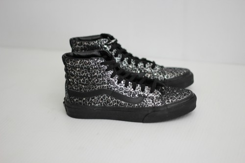 silver vans high tops