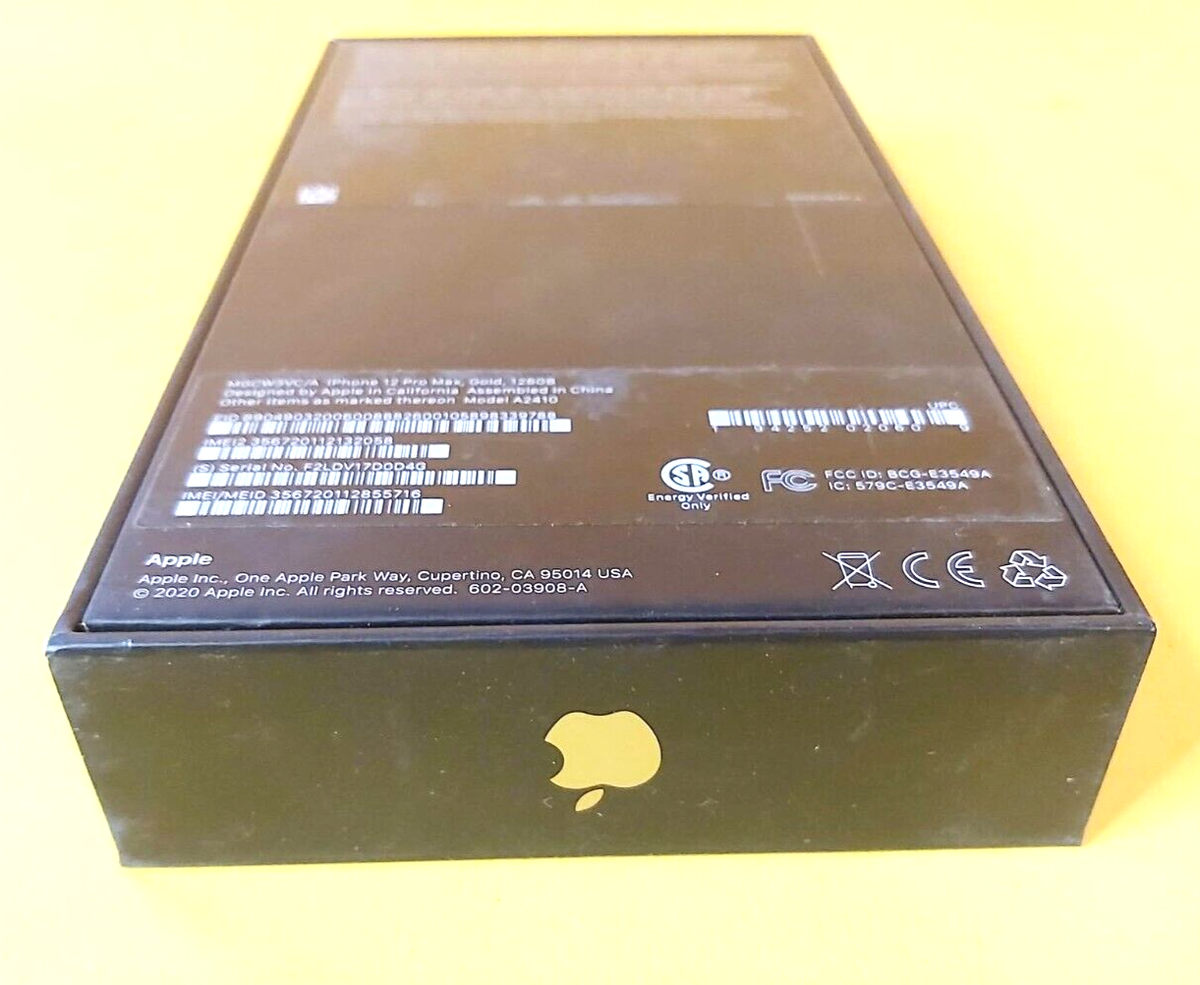 🔥 EMPTY BOX ONLY NO PHONE 🔥 ORIGINAL APPLE IPHONE 12 PRO MAX