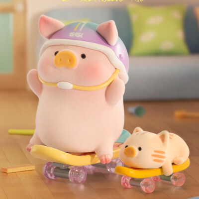 8Pcs 52Toys Lulu The Piggy Stay with You Daily Basic Figure