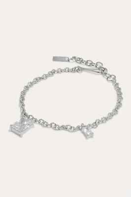 $265.00 Completedworks  Encrypted Dreams Zirconia and Sterling Silver Bracelet