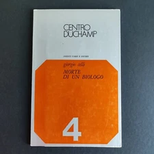 Giorgio Celli, Death of a Biologist, Duchamp Center (1969)