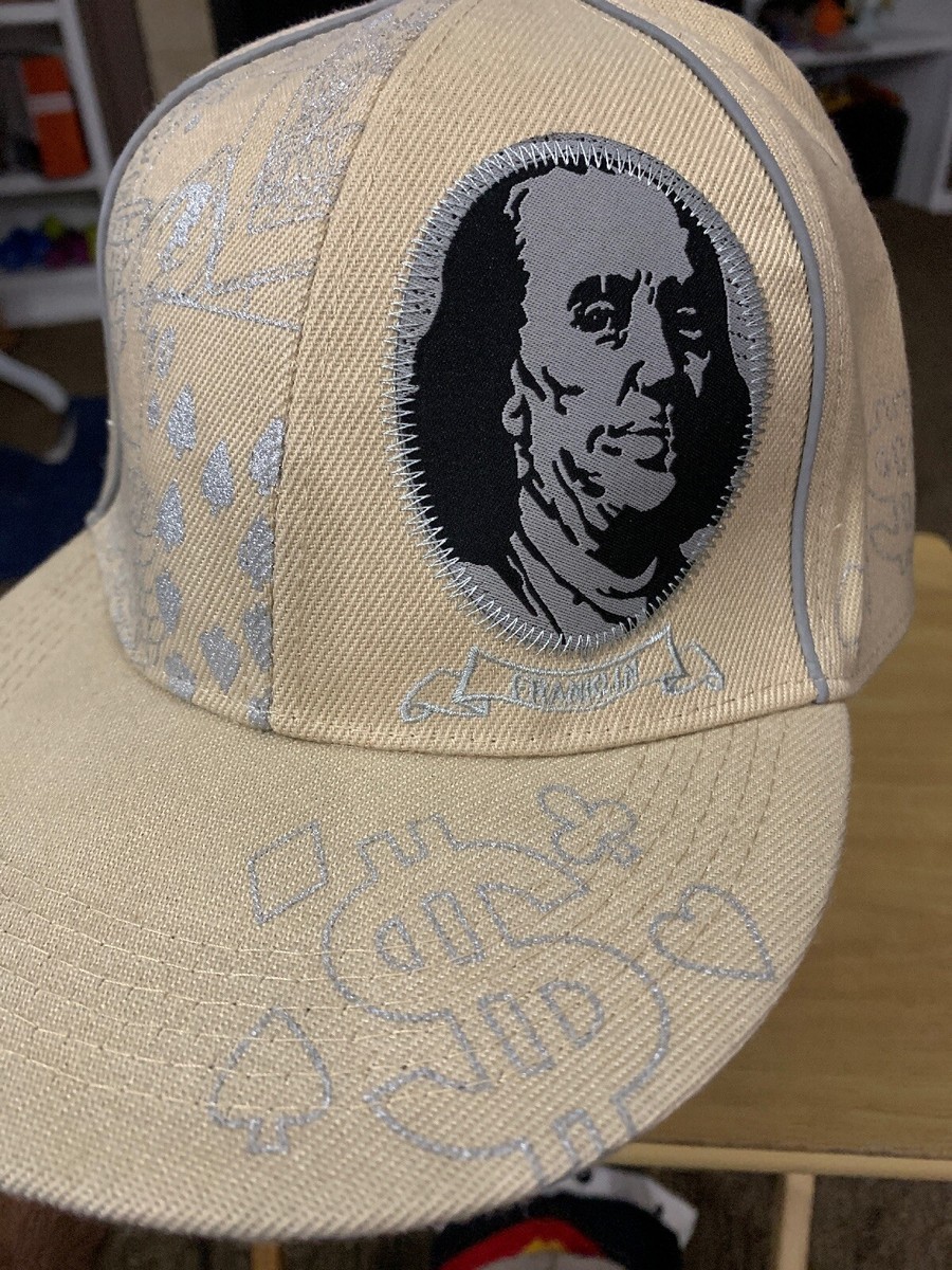 Casquette New Era 59Fifty New York Yankees – édition Benjamin Franklin $100 – Argent Taille 7 1/2