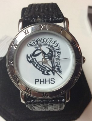 ESP brand watch,PHHS Spartans,new with tags,never worn,details,new batt.  M1107