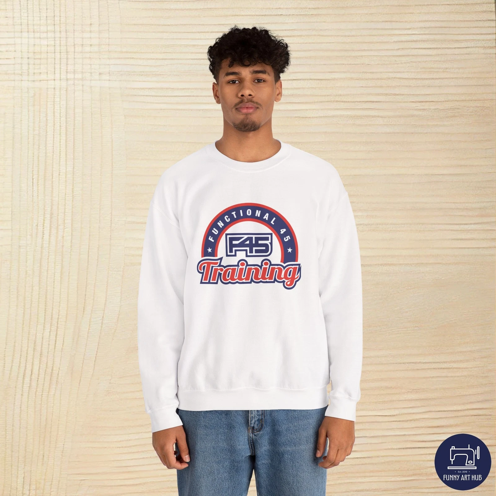 F45 Training Franchise Logo Unisex Sweatshirt