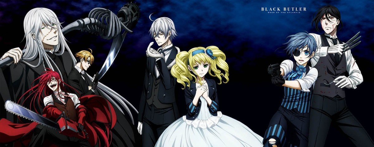 Black Butler Kuroshitsuji Book of the Atlantic Ltd/ed. Blu-ray+2CD