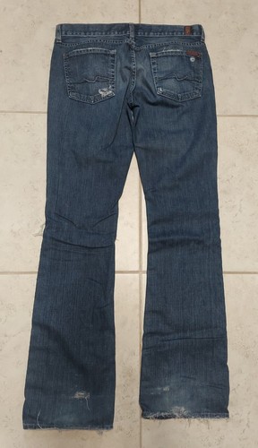 7 Seven For All Mankind Jeans Women's Size 29 Boot Cut Denim Pants - Bild 6 von 9