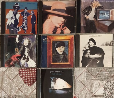 Joni Mitchell - Hejira / Turbulent Indigo / Dog eat dog / Night ride home...7 CD
