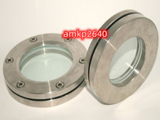 NEW FOR Sanitary 304 Stainless Steel DN80 Flange Sight Glass am