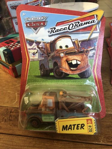 Lot Of 4 New Sealed Retired Disney Pixar Cars Race O Rama Chase Mario Andretti + - Picture 8 of 13