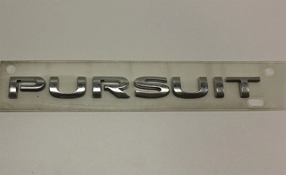 Pontiac PURSUIT emblema maletero 15844051 CANADÁ nuevo stock antiguo nuevo de fábrica OEM Foto 4 de 4