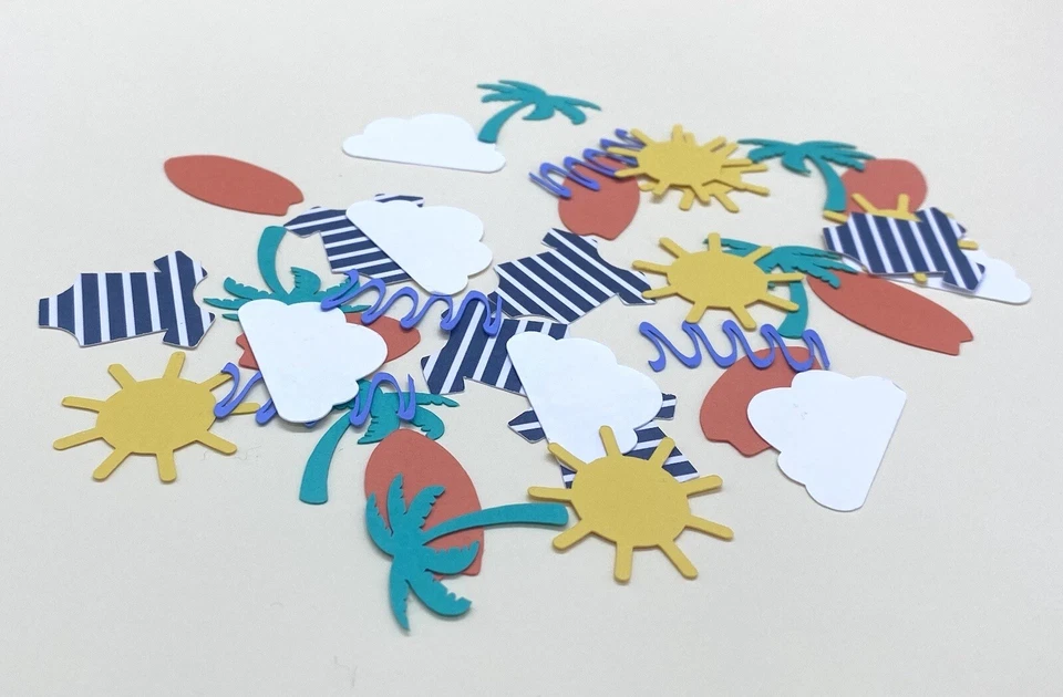 Bebé a bordo - Confeti Baby Shower - Playa - Decoración de fiesta - Náutico - Surfista Foto 2 de 4