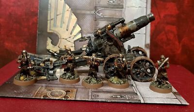 Death Korps of Krieg Earthshaker Carriage Battery painted pack Warhammer 40k