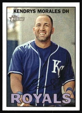 2016 Topps Heritage Kendrys Morales #105 Kansas City Royals