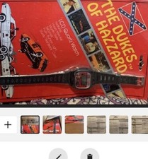 Dukes Of Hazzard Mint In Sealed Package Lcd Watch 