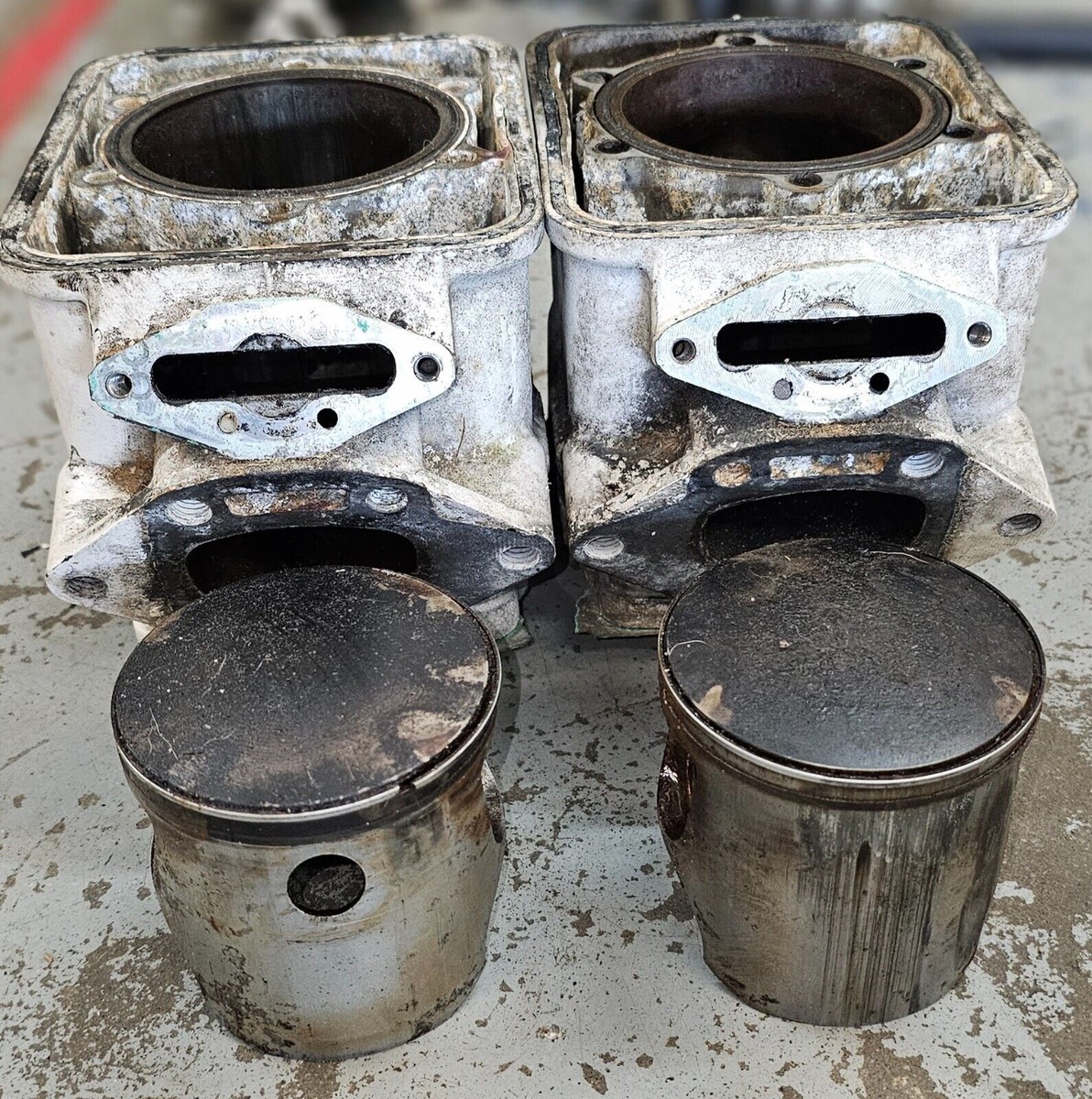 【缶コーヒー6906】PC Engine DUO 【ジャンク品】 Sea Doo 787 800 cylinder cylinders block jug jugs pistons GTX XP