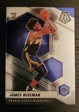 2020-2021 NBA Basketball Mosaic James Wiseman Photo Variation Rookie Card SP