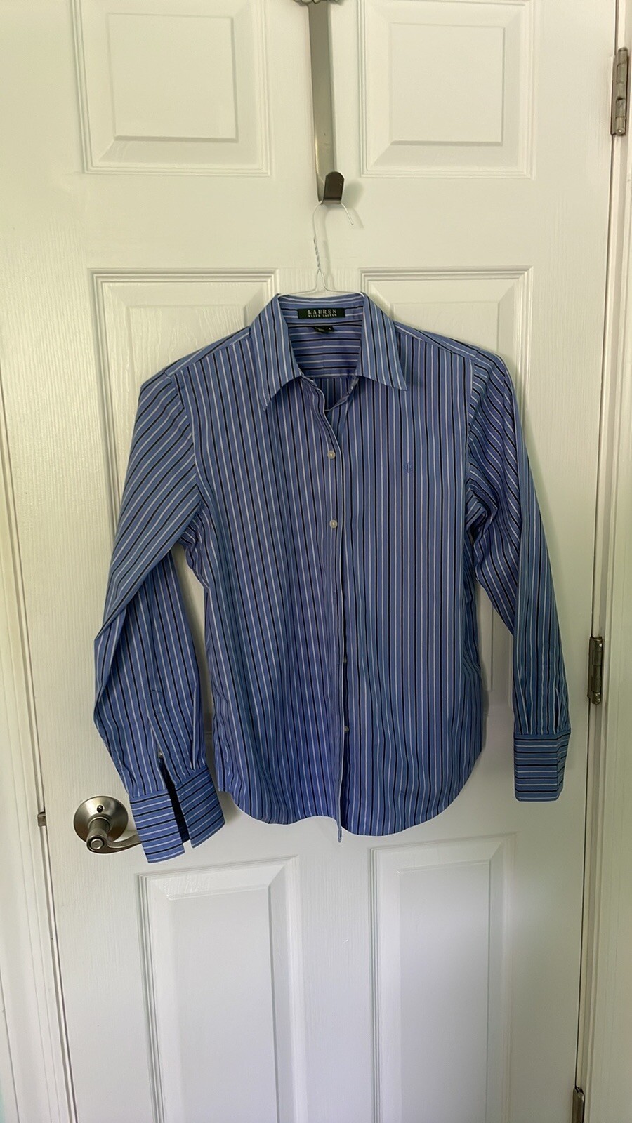 Ralph Lauren Men's Button Down Shirt Striped Classic Fit Pink  Size XL