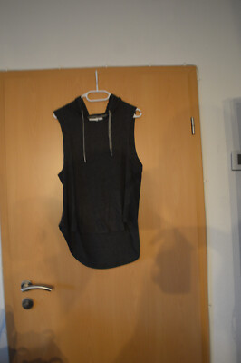 Cooles Beyond Limits Hooded Kapuzen Tank Top Dunkelgrau36/ 38