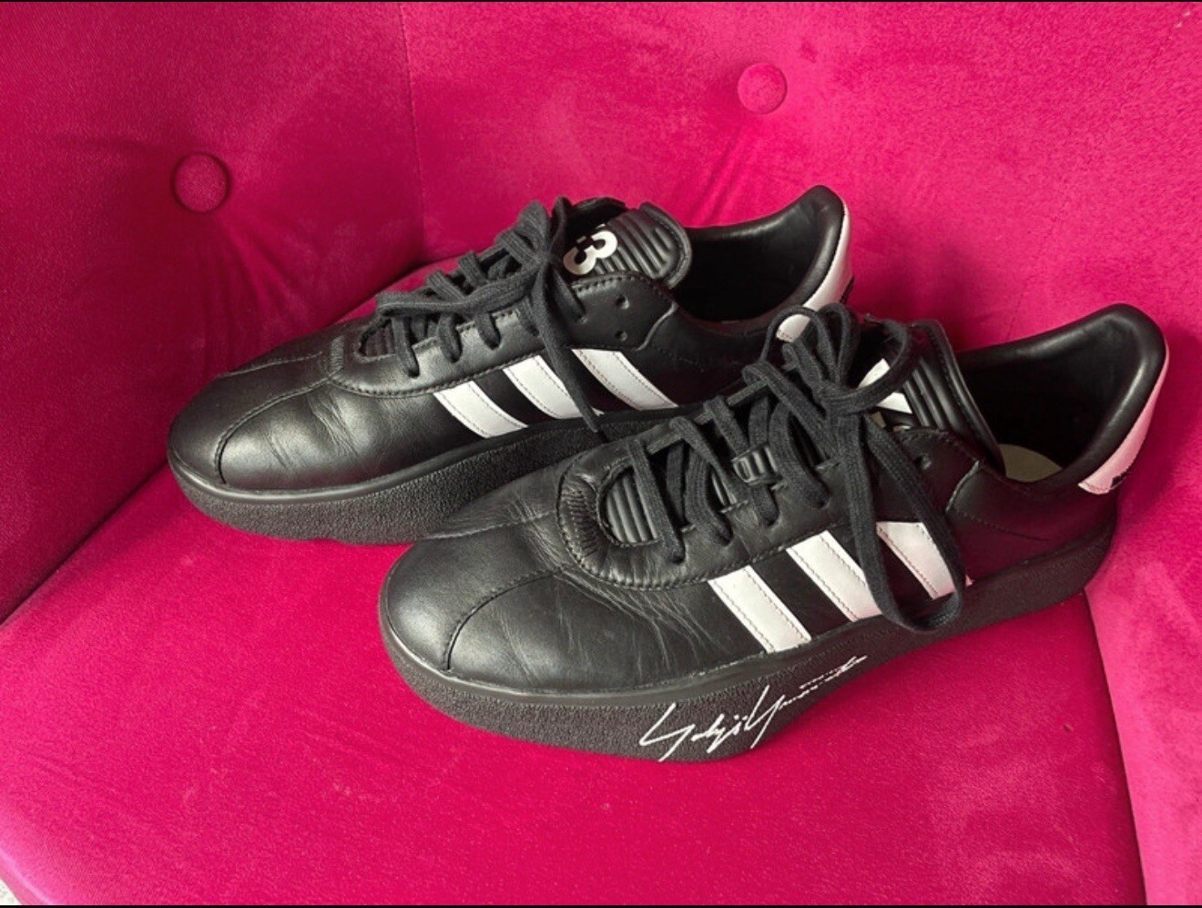 YOHJI YAMAMOTO Y-3 Sneakers alla moda in pelle UK8 EU42